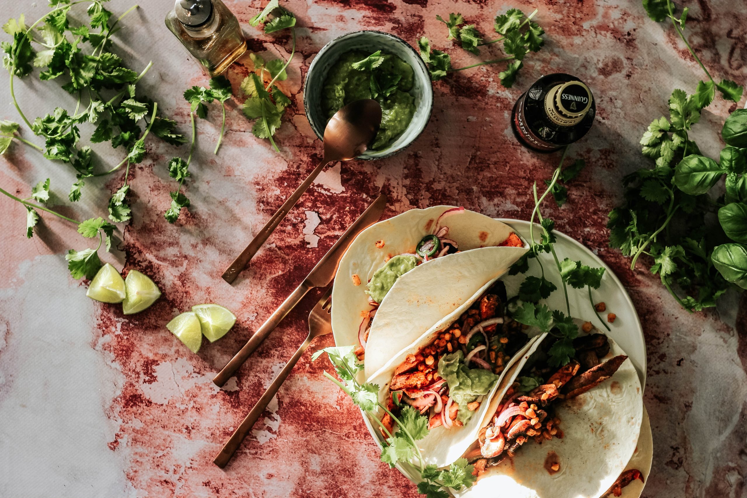 Fajitas au poulet revisitées